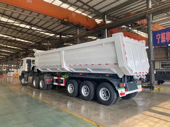 3軸油圧システム後傾セミトレーラー人気商品