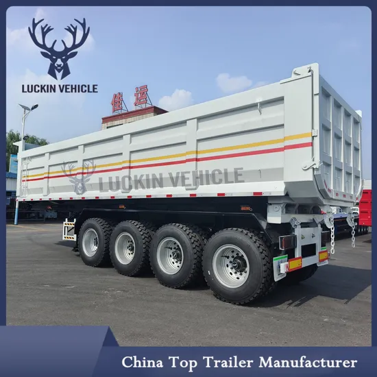 3軸4軸60トン80トンダンプティッパーティッピングセミトラックトレーラーリアダンプトレーラー販売