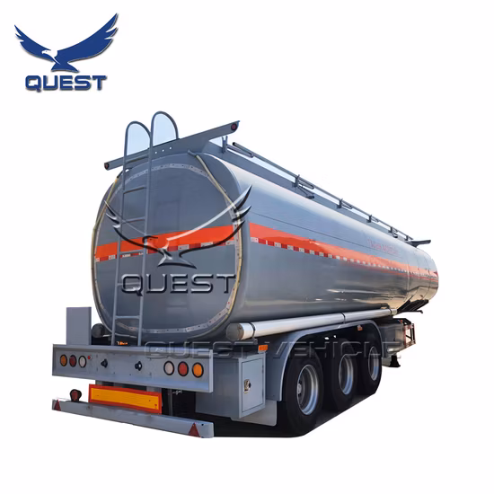 3軸35cbm 30トンオイルタンクトレーラー35m3燃料タンクセミトレーラー
