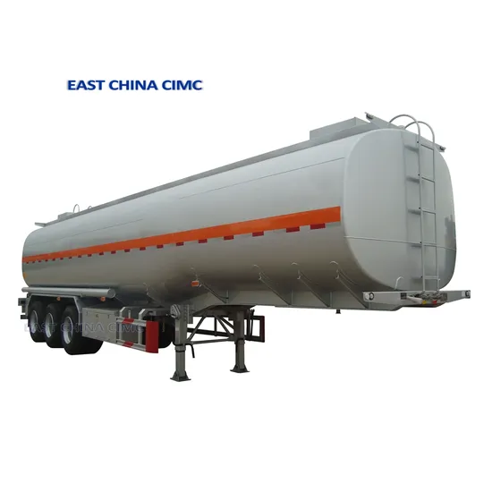 East China Cimc 15cbm 15000リットル燃料タンクトレーラーガソリンタンカーセミトレーラーアルミオイルタンカートレーラー