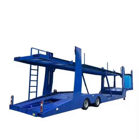 2軸2階建てスチール製自動車輸送セミトレーラー（自動車運搬車用）