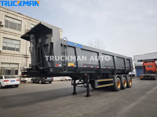 TRUCKMAN 3軸60トンダンプセミトレーラー（バルク貨物輸送用）