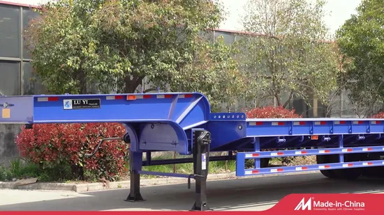 ヘビーデューティートールフラットベッドトレーラー